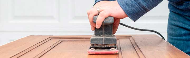 Increase your wood door’s durability by refinishing it